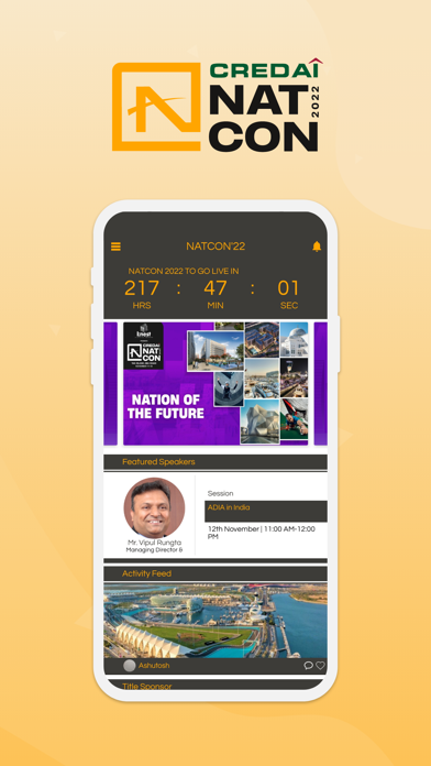 CREDAI NATCON'22 Screenshot