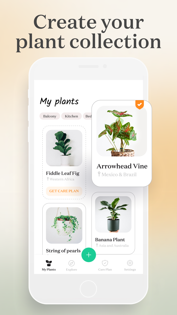 Planze Plant Care and Reminders