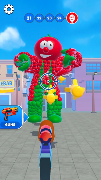Crush Balloon Shooting Game Screenshot