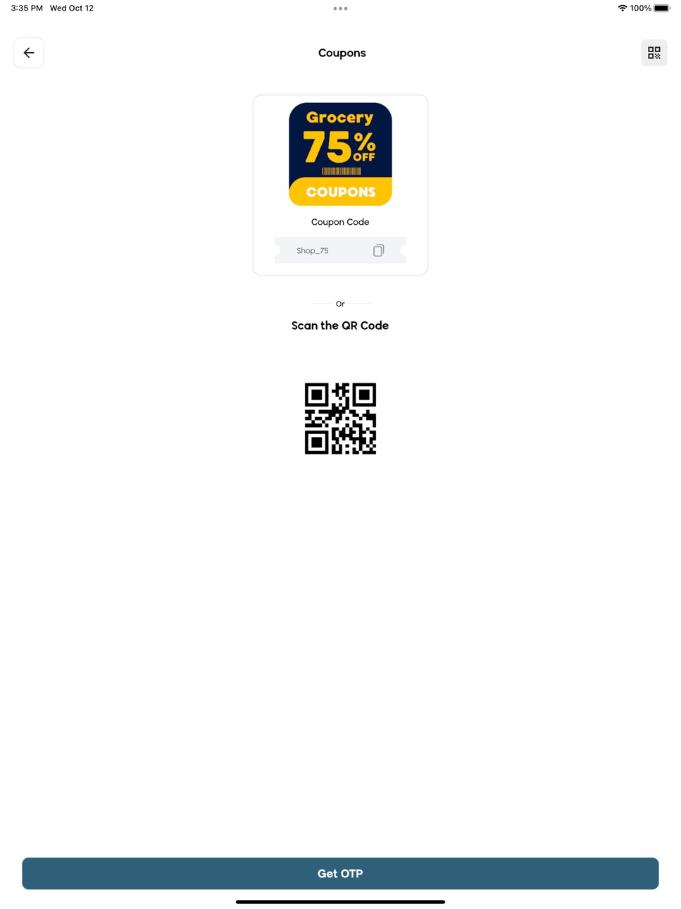 iPad screenshot