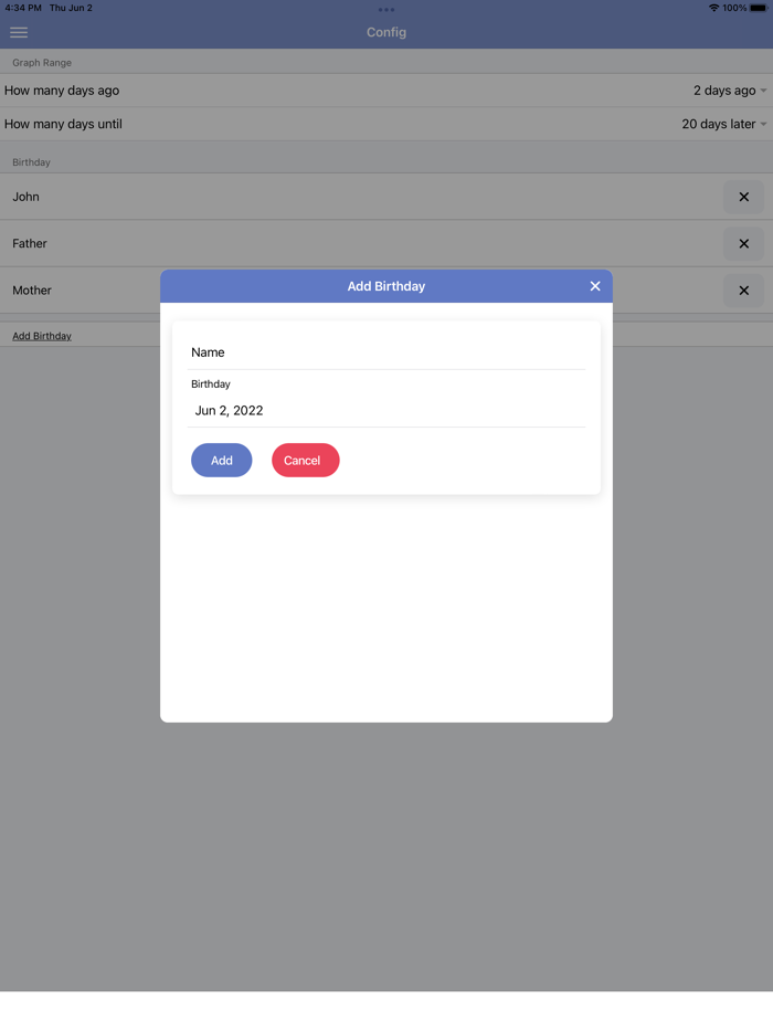 Biorhythm Calculator Simple