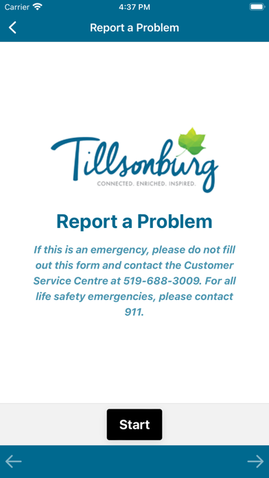 Town of Tillsonburg Screenshot