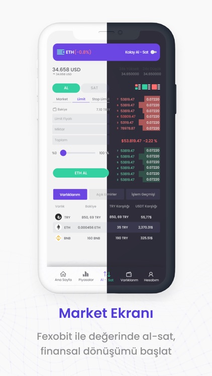 Fexobit:Kripto Para |BTC|ETH screenshot-3