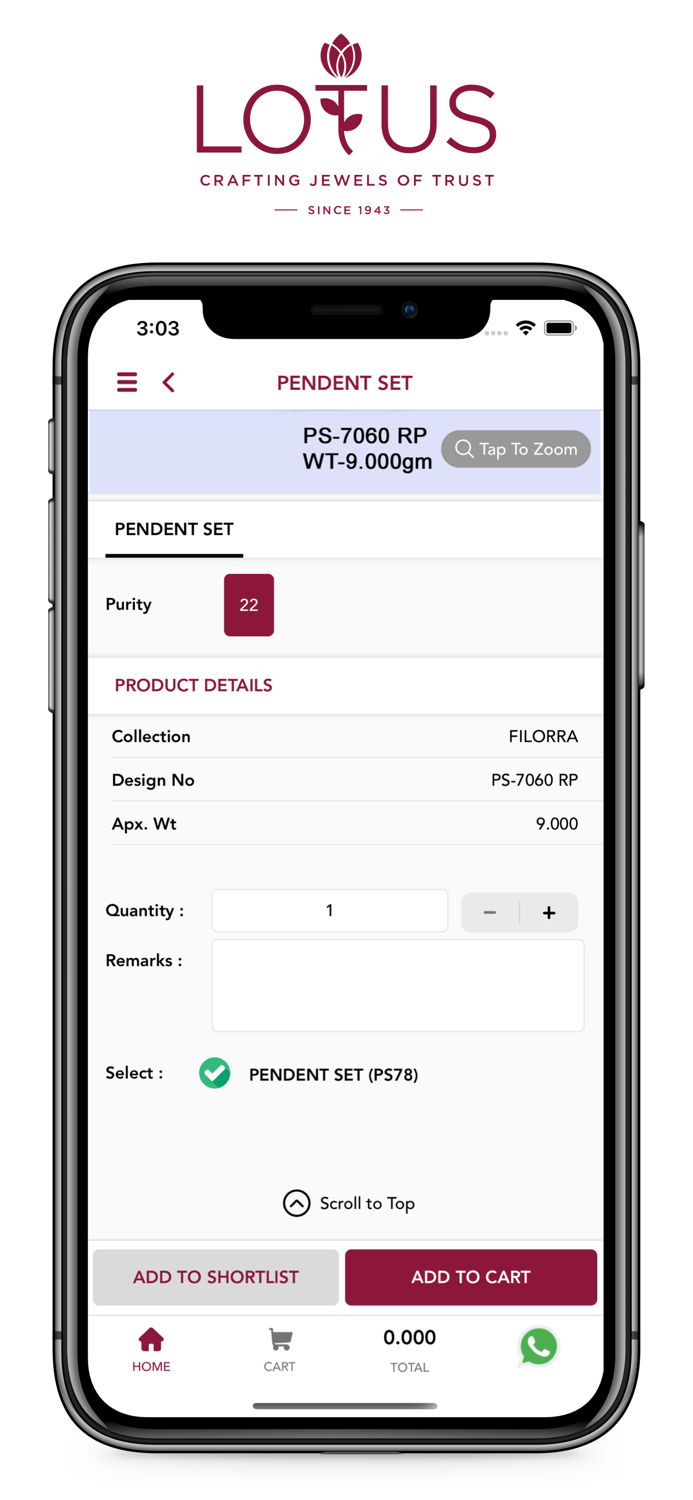 Lotus Jewellery Creation