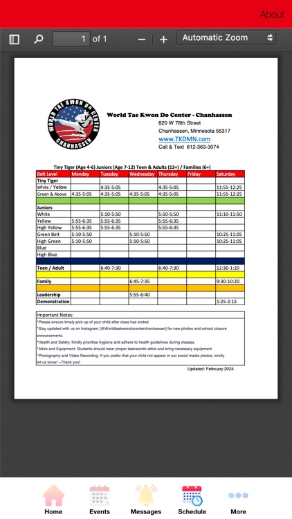 World TKD Center - Chanhassen