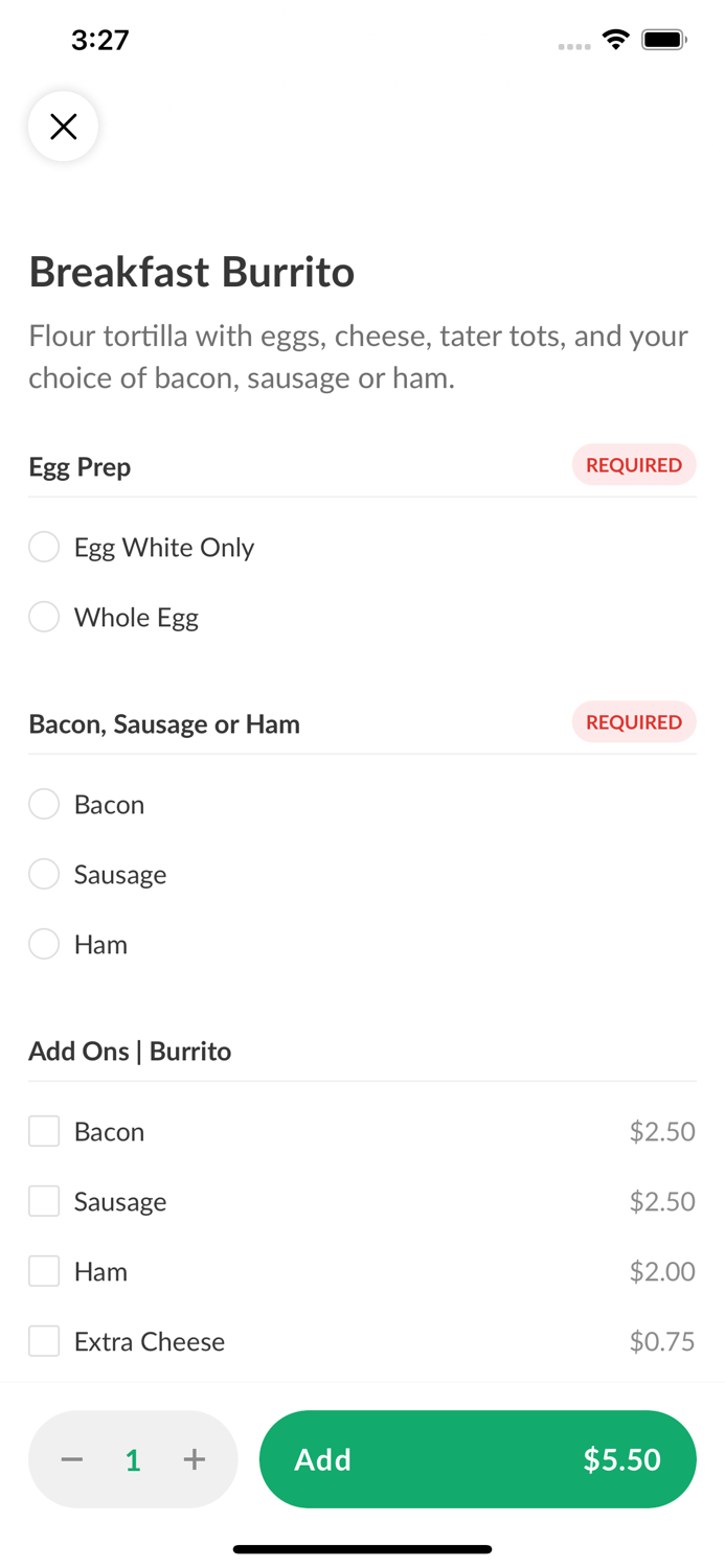 Dine On The Go Meridian