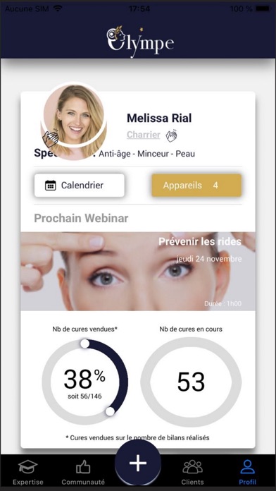 Olympe : Agora de l'Esthétique Screenshot