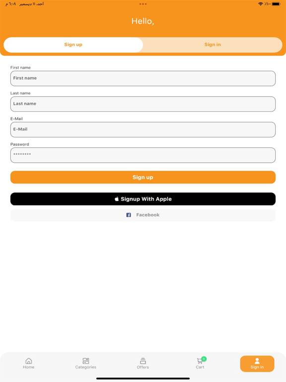 Kemitt: Home Furniture & More iPad screenshot 2 - Shopping app