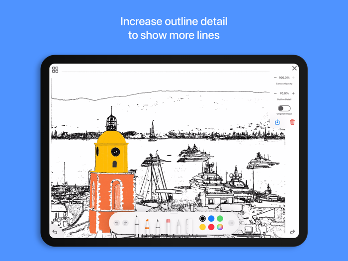 South of France Colouring Book