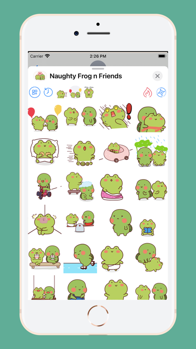 Naughty Frog n Friends Screenshot