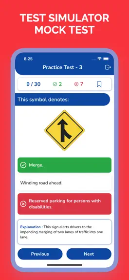 Game screenshot Delaware DE DMV Permit Test apk