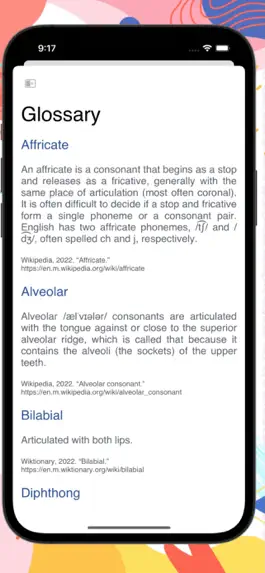 Game screenshot Phoneticus Phonetic Chart IPA hack