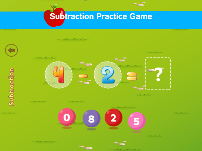 Math Learning Numbers Game