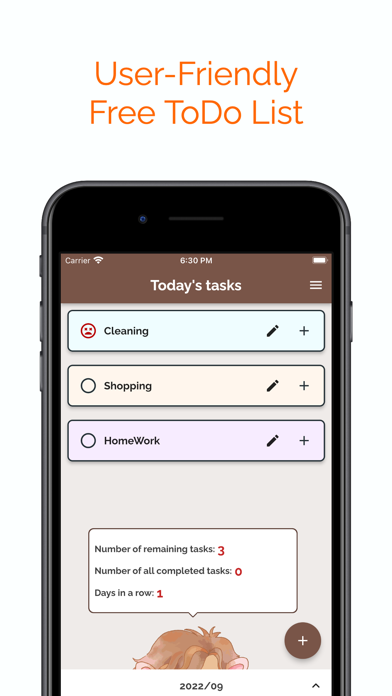 Animal TODO Screenshot