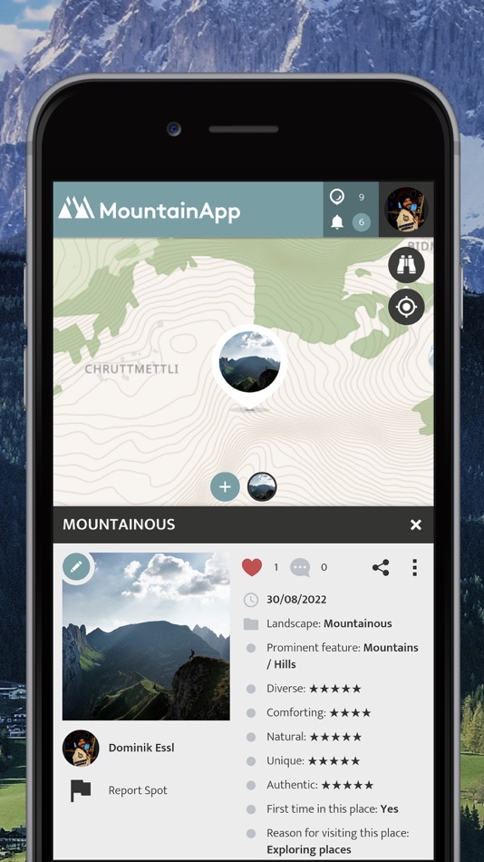#4. MTA MountainApp (iOS) 由: SPOTTERON Gmbh