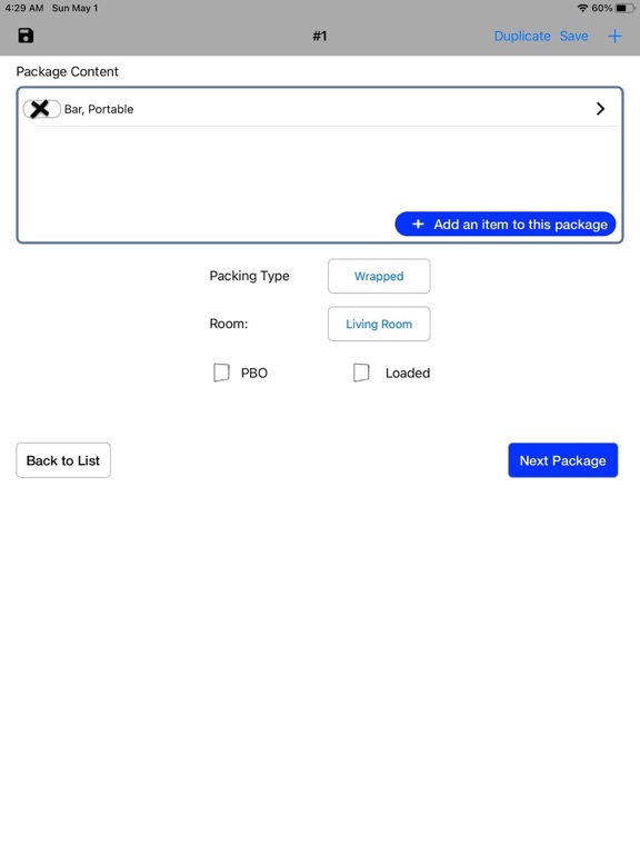 Screenshot #5 pour HHGPacking