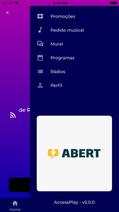 Rádio Abert Screenshot