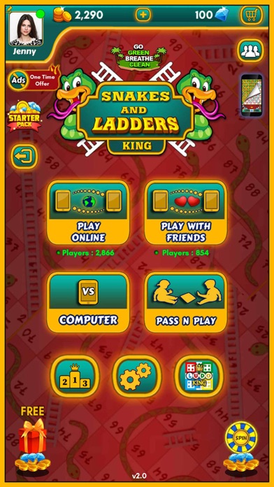 Snakes and Ladders King Screenshot