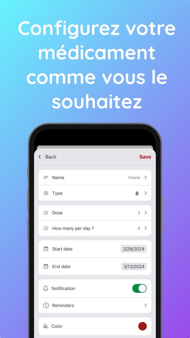 Screenshot #3 pour Pill Kit - Rappel