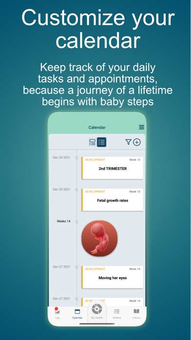 Modelo Health Pregnancy Screenshot