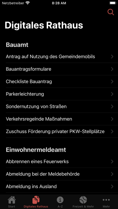 Rathaus App Kümmersbruck Screenshot