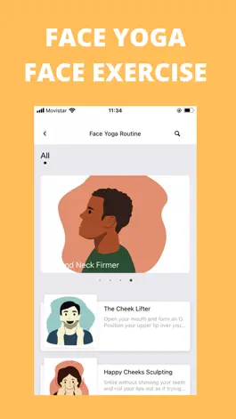 Game screenshot Face Yoga Face Exercises App apk