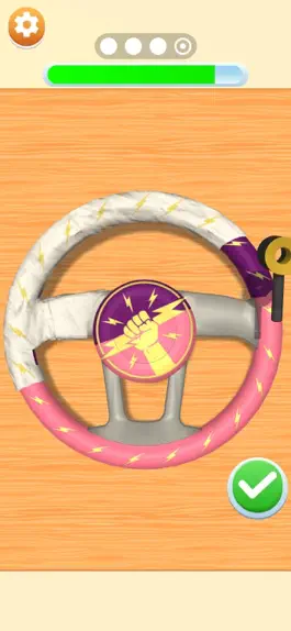 Game screenshot DIY Steering Wheel 3D hack