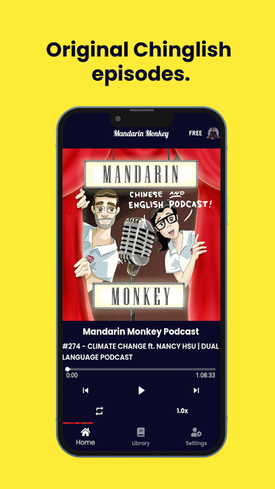 Mandarin Monkey Podcast Screenshot