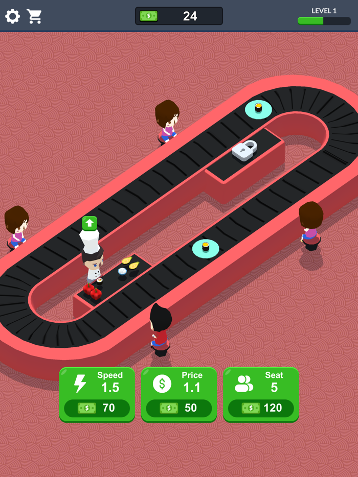 Idle Sushi Restaurant 3D