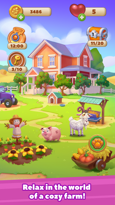 Tile Farm Story: Matching Game Screenshot