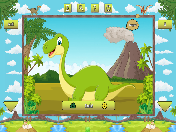 Dinosaurs Puzzle Games
