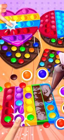 Game screenshot Sweet Chocolate Pop it Dessert apk