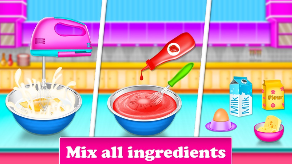 #2. Ice cream Cone & Cupcake Game (iOS) 由: Ajaysinh Jadeja
