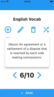 flashcard study buddy iphone screenshot 4