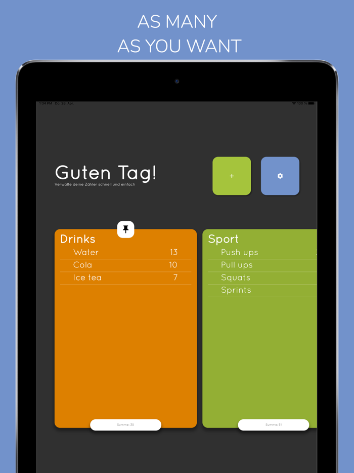 Countinger - Counter App