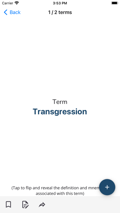 Memli (Mnemonic Dictionary) Screenshot