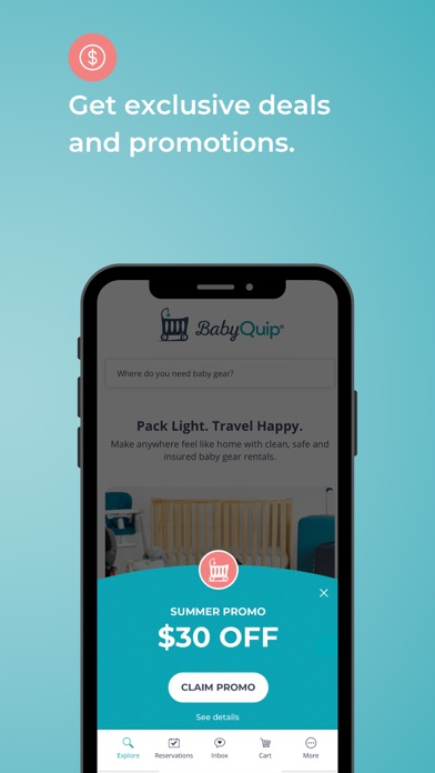 BabyQuip - Baby Gear Rentals Screenshot