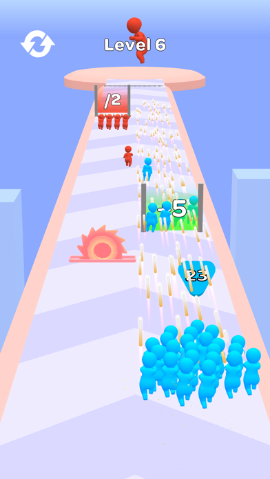 Running Crowd Screenshot