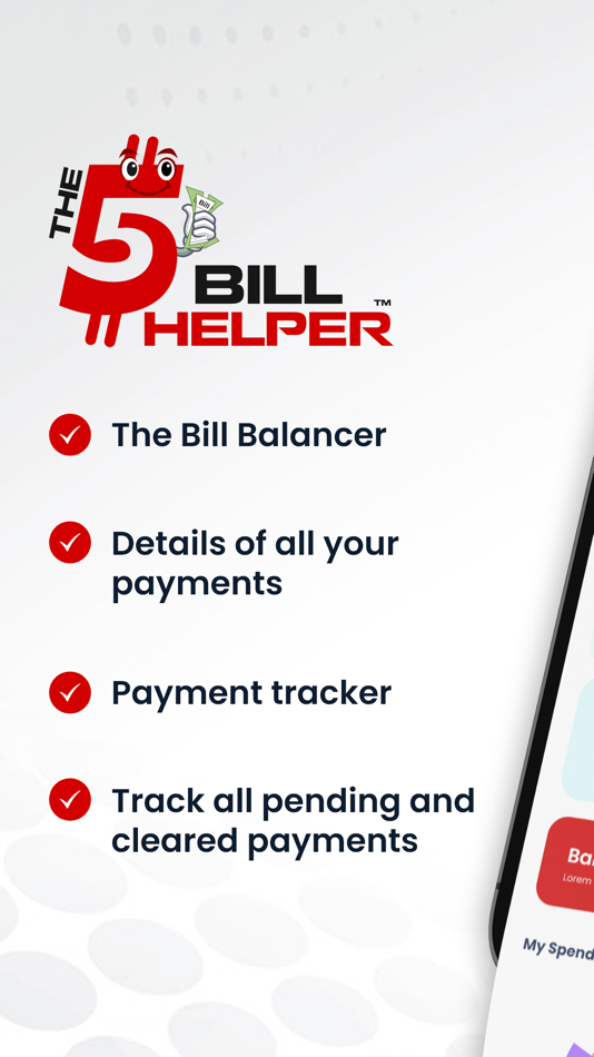 #1. $5 Bill Helper (iOS) Bởi: Five Dollar Bill Helper LLC