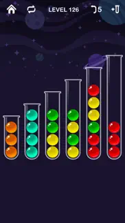 ball sort: color puzzle master iphone screenshot 1