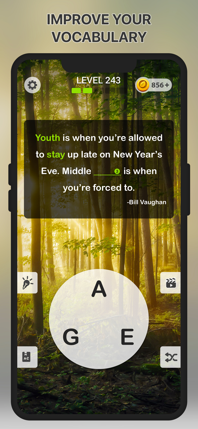 Word Quotes - Word Game