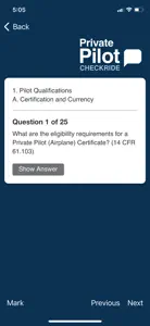 Private Pilot Checkride screenshot #2 for iPhone