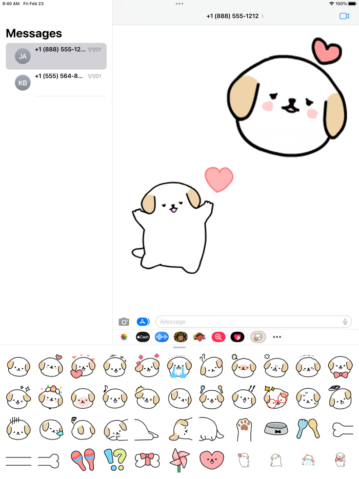 Dog Love Stickers - WASticker