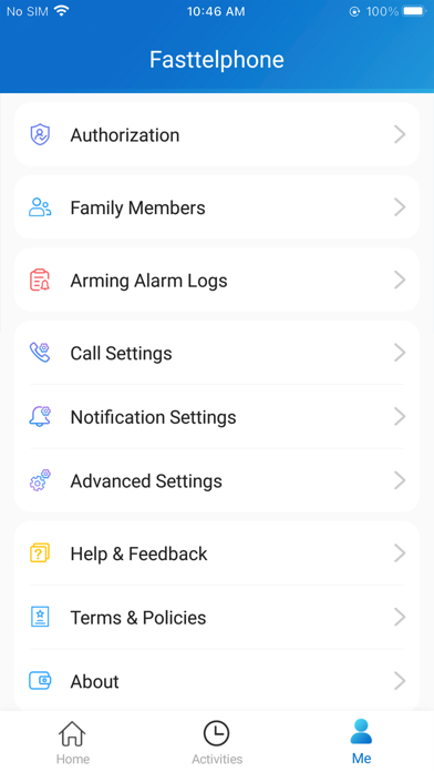 Fasttelphone Screenshot