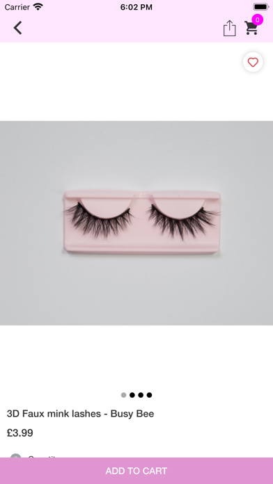 Glamazon Lashes Store Screenshot