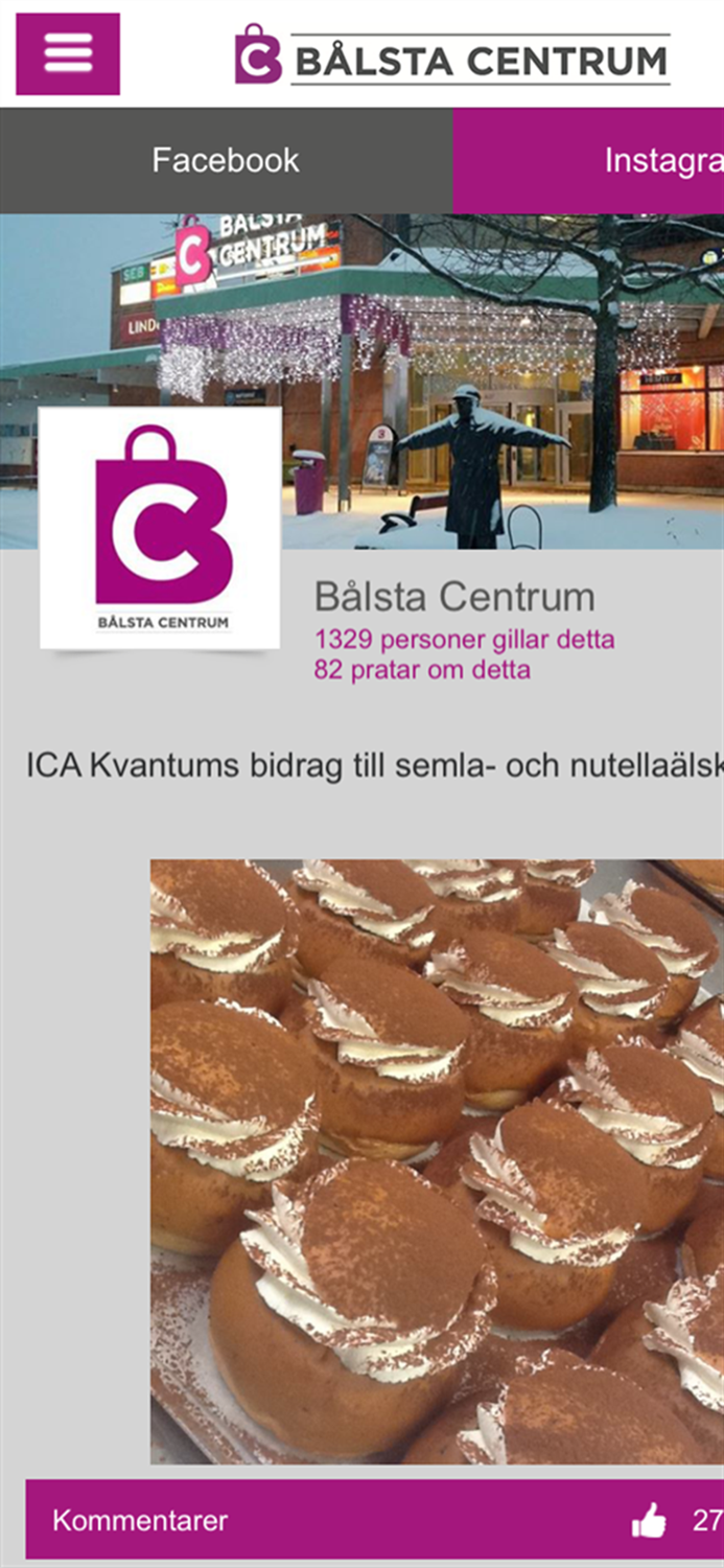 Bålsta Centrum Backstage