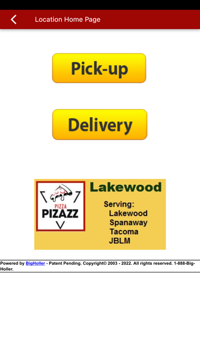 Pizza Pizazz Lakewood Screenshot