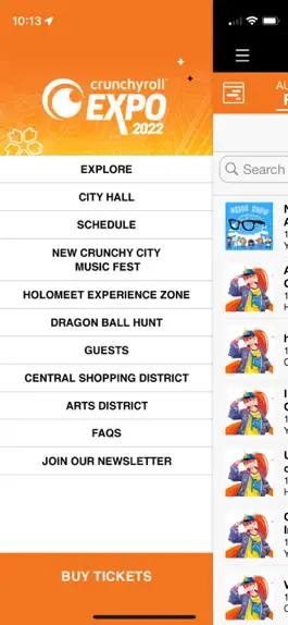 Game screenshot Crunchyroll Expo apk