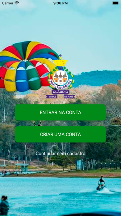 App Câmara Cláudio Screenshot