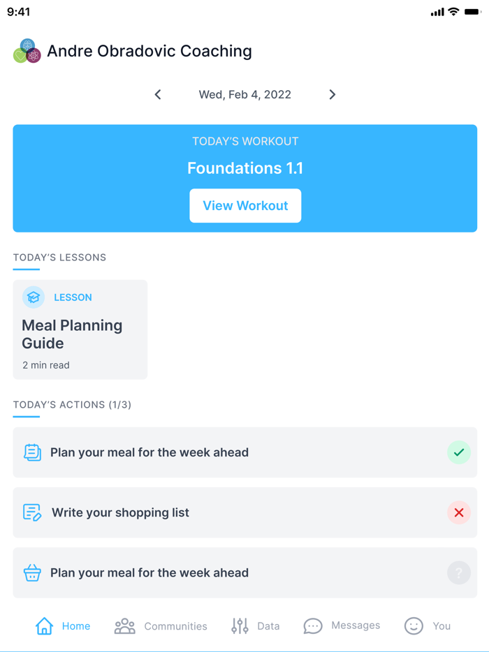 Andre Obradovic Coaching